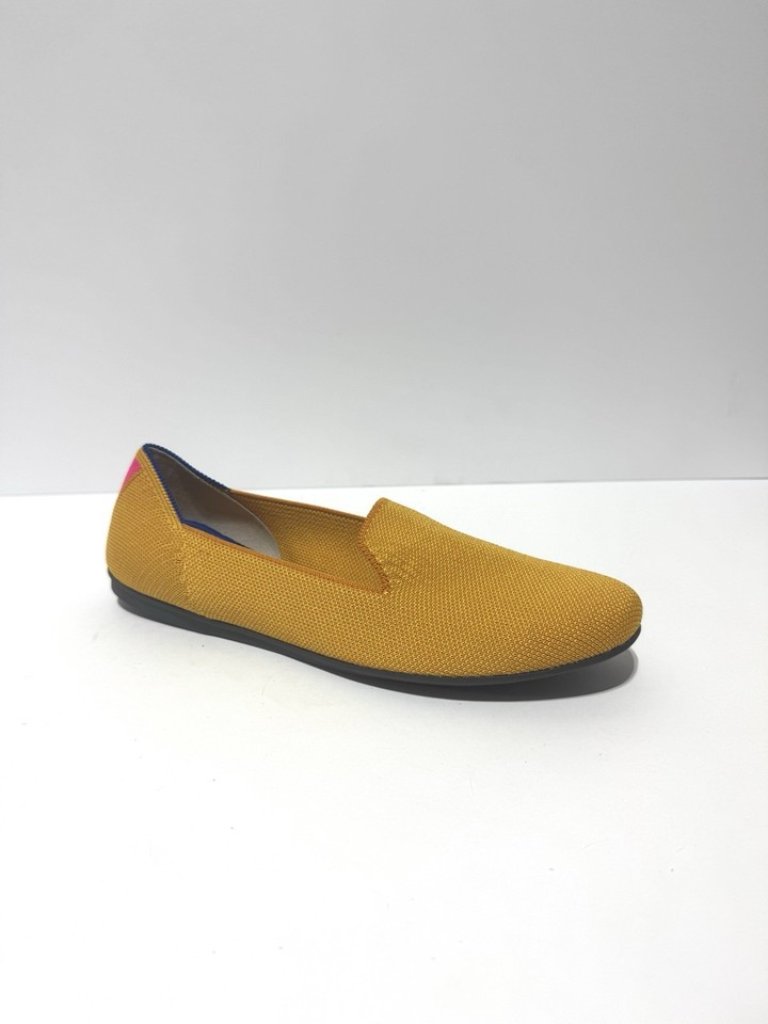 The Rothys Womens The Loafer Flat Lemondrop Size 8.5 M